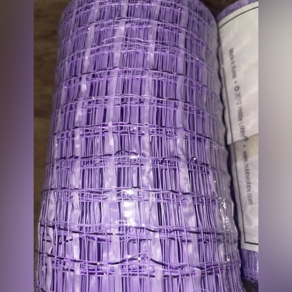 Purple Mesh Ribbon Set - Picture 3 of 3